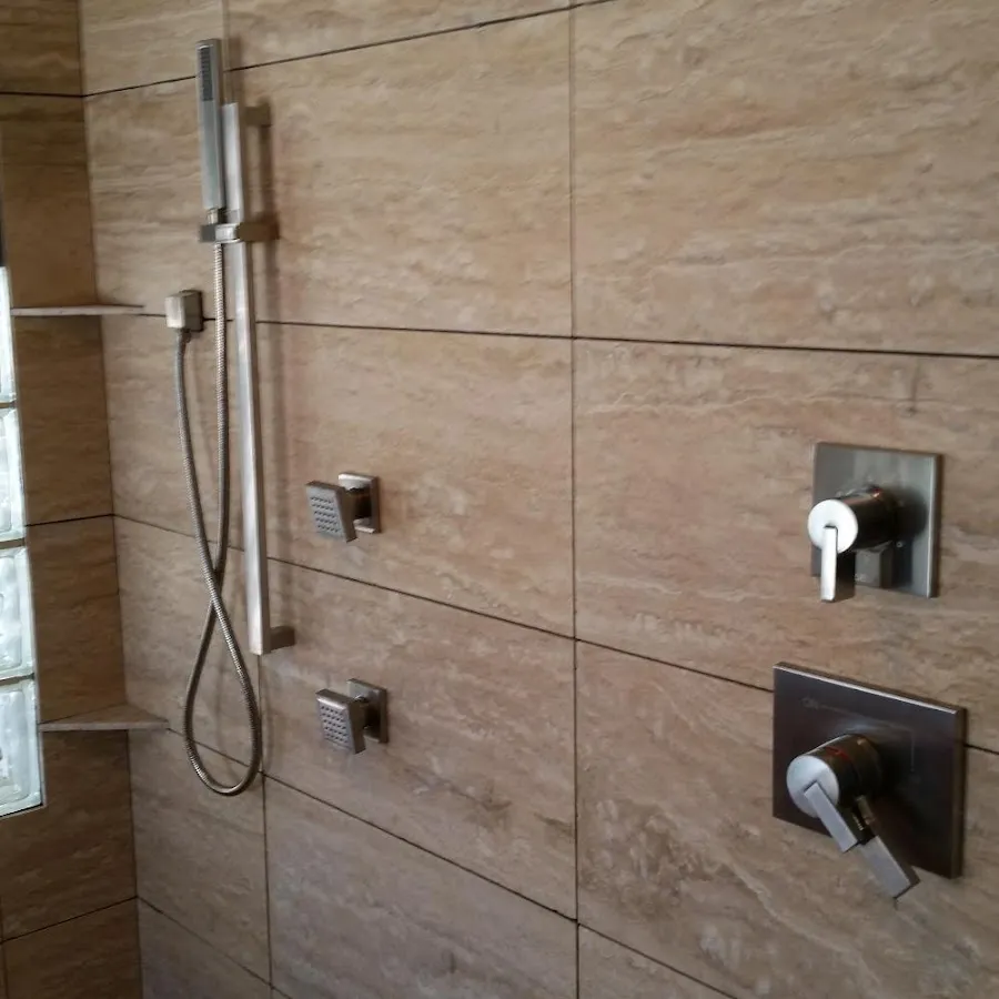 Shower fixture installation for Water Heater Installation in Maywood